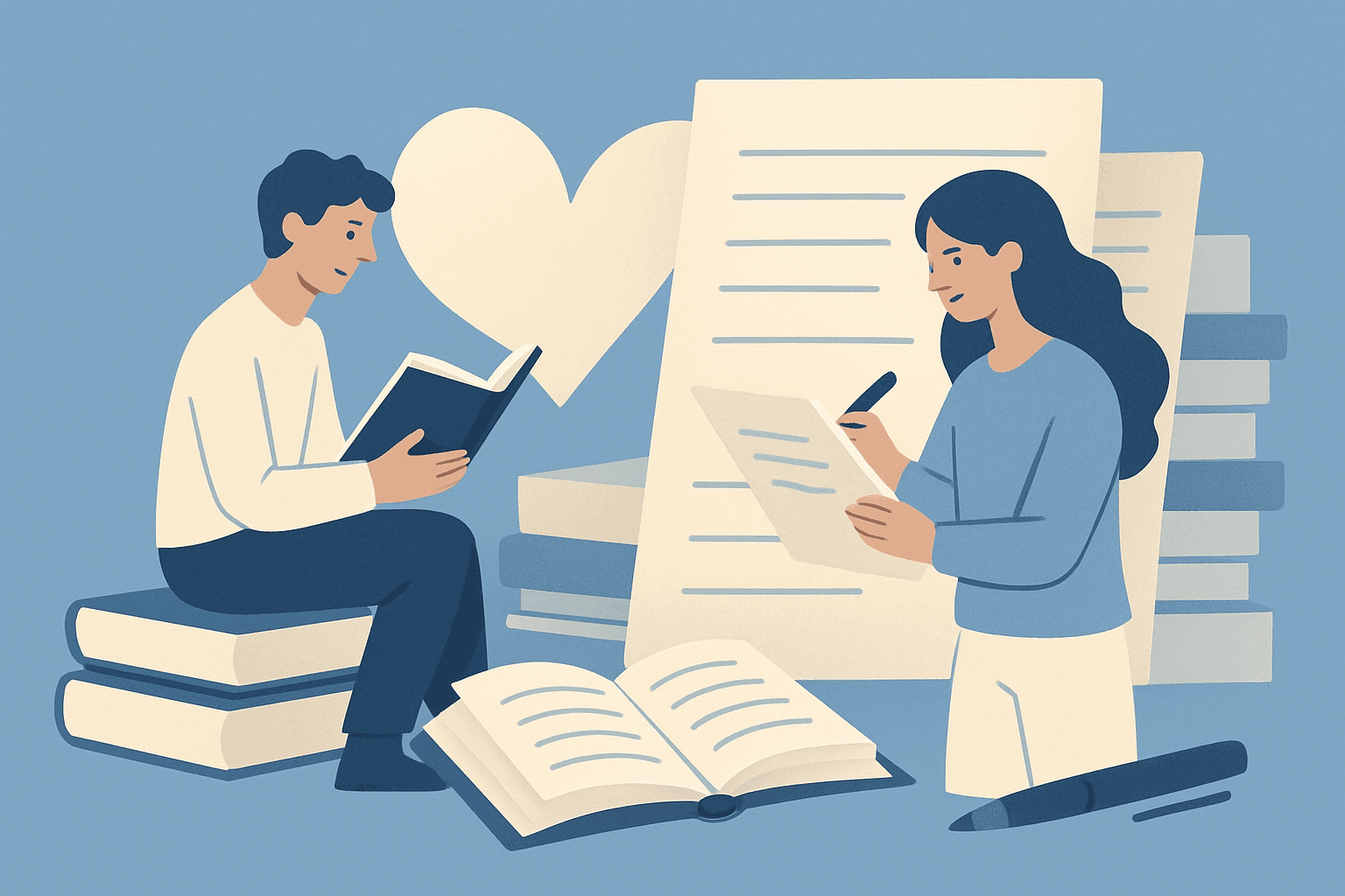 Bêta lecture romance : personnages, tension et codes