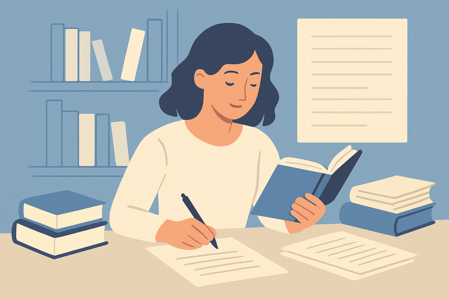 ce que contient une fiche de lecture professionnelle